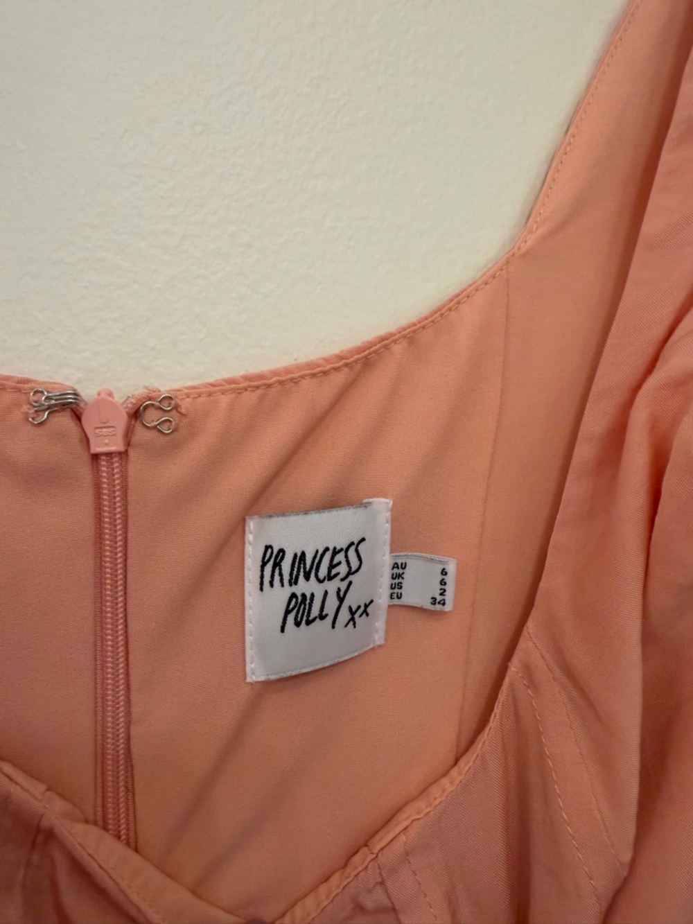 Princess Polly Judson Pink Romper - Size 2 - Picture 4 of 7